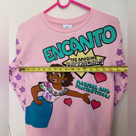 Disney | Encanto Mirabel Madrigal | girl Sweater | Size 14/16 - Run Small - Picture 8 of 14